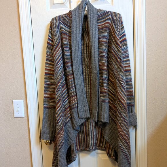 i Jeans by Buffalo Womens Statement Cardigan Size Medium Long Sleeve Heavy Cozy - Picture 3 of 14
